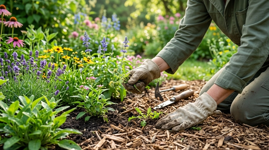 Entretien écologique du jardin : désherber sans pesticides en Isère (2026)